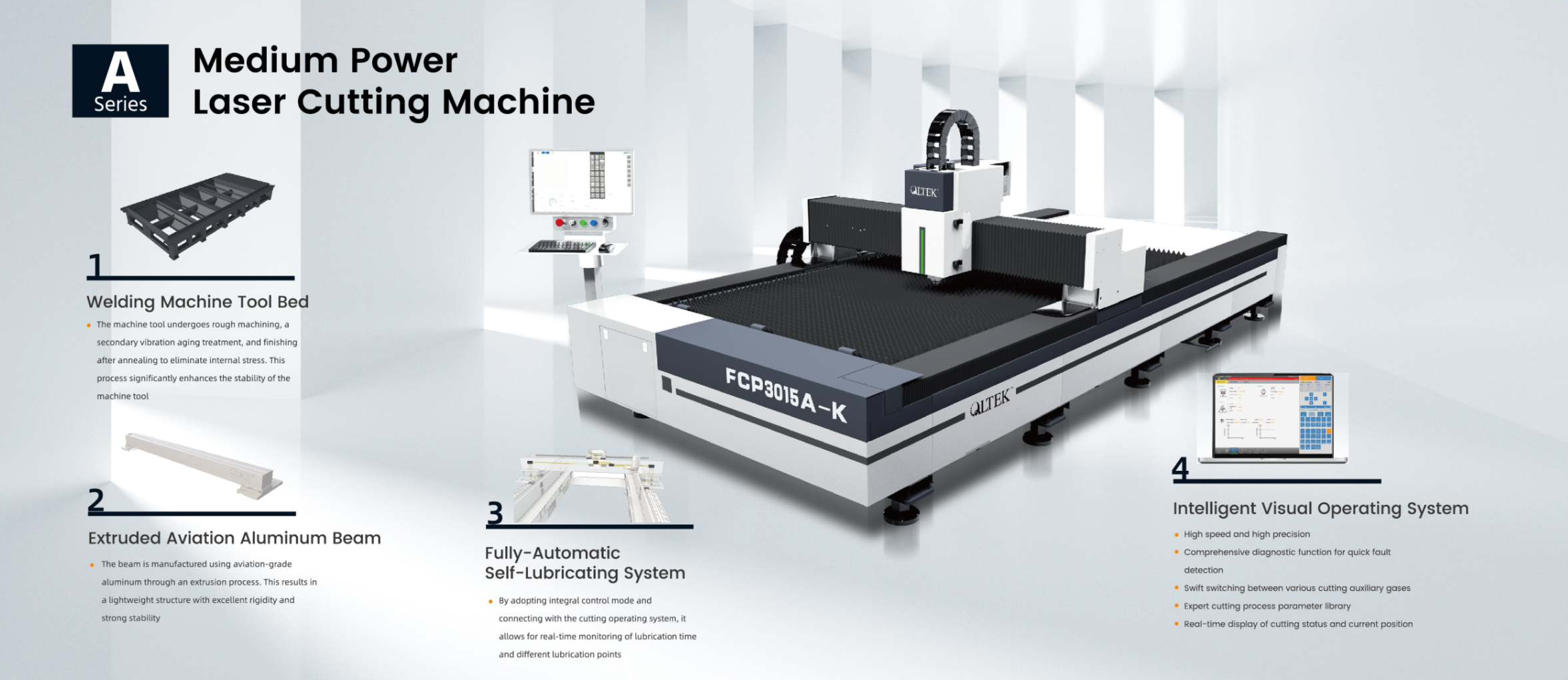 Eco Type Laser Sheet Cutting Machine A Series  